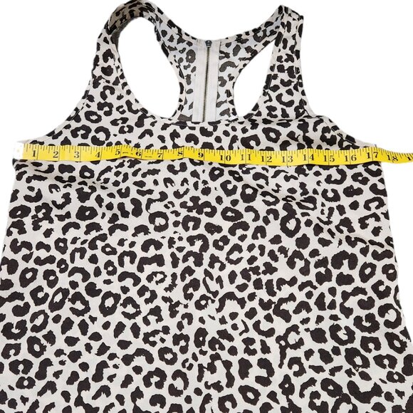❤️2/$18 Ambiance Apparel Animal Print Racerback Tank Top Sleeveless S - Picture 5 of 7
